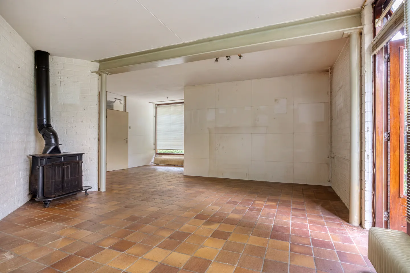 Woonkamer in de huidige staat